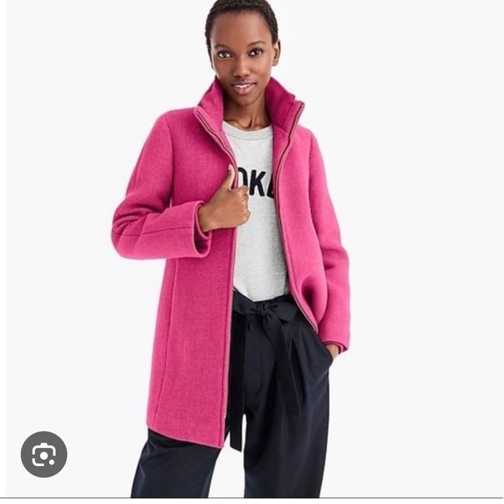J.Crew Lodge coat in Italian stadium-cloth wool - Picture 4 of 11